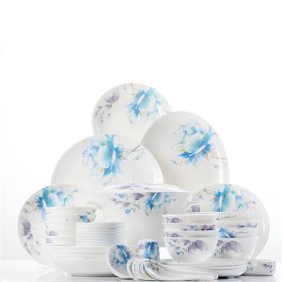 天天日好逼48头聆听花开骨瓷礼品餐具套装